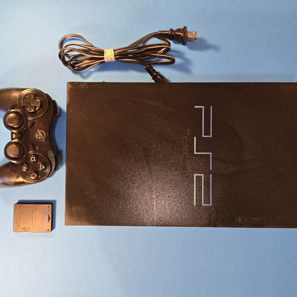 PS2 Sony Playstation 8MB Memory Card Wireless Remote Controller and Power Cord - Picture 3 of 7